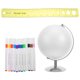 thumbnail image 1 of ADDHAT 1Jgo Kit De Globo Decorativo Para Pintar Y Mostrar En Escritorio Con Soporte Metálico Resistente, 1 of 7
