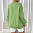 thumbnail image 6 of Enjoytime Crewneck Sweatshirts Women Long Sleeve Solid Color Pullover Top Fall Fashion Soft Lightweight Casual Sweatshirt, 6 of 7