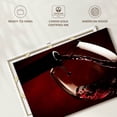 thumbnail image 6 of Elephant Stock Wine Glass Wall Art - Horizontal Canvas Wall Art - Living Room Wall Decor - Food And Drink Canvas - Red And Black Decor - 36" x 24", 6 of 8
