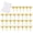 gold*30, variant on Kilougeis Student Essentials 30Pcs Alloy Round Push Pins Push Pins Count in Reusable Box for Bulletin Boards and Wall Displays
