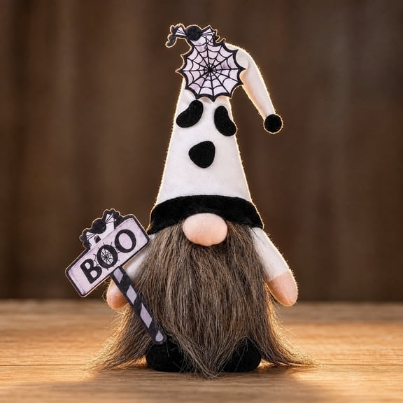 Gumesh Halloween Gnomes Halloween Decorations, Halloween Gnomes Plush Decor Handmade Swedish Gnome Scandinavian Ornaments Elf Doll Gift for Halloween Day Party Table Home Decor