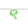 thumbnail image 7 of Northlight LED Palm Tree Patio Light Set - Green - 4' Clear Wire - 10ct, 7 of 7