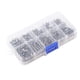 thumbnail image 4 of Kit surtido de 340 tornillos y tuercas de acero inoxidable M3 de cabeza plana, 4 of 14
