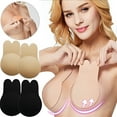 thumbnail image 4 of TRIANU Strapless Sticky Bra 2 Pairs Invisible Lift up Backless Bra Adhesive Push up Bra for Women's A/B Cup, 4 of 8