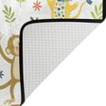 thumbnail image 4 of SKYSONIC Lightweight Soft Area Rugs Animals Plants On White Floor Mat for Kids Playing Room Hardwood Floor Living Room Nursery Rugs, 60x39 in, 4 of 6