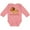 Mauve, variant on Inktastic Dachshund Hot Dog Funny Boys or Girls Long Sleeve Baby Bodysuit