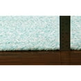 thumbnail image 4 of Super Area Rugs Country Farmhouse Braided Cotton Handmade Area Rug Turquoise & White 3' x 5' 3' x 5' Oval, 4 of 5