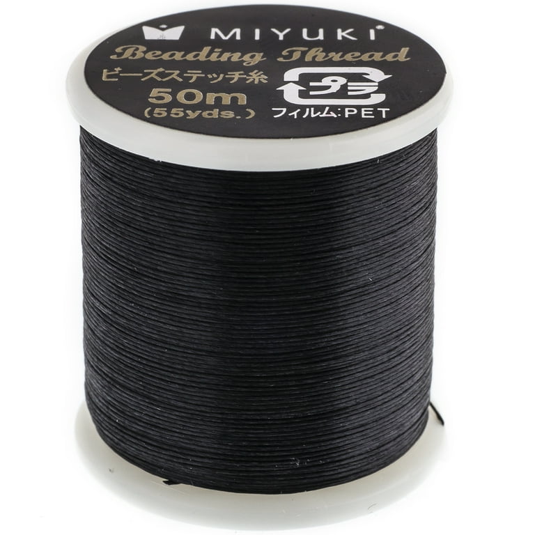 White Miyuki Nylon Beading Thread / 50m - 55 Yard Roll / for bead weav –  StravaMax Jewelry Etc