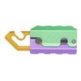 thumbnail image 2 of Cuchillo de zanahoria de juguete, abridor de botellas para aliviar la ansiedad por gravedad, cuchillo de zanahoria portátil de aleación de aluminio, juguete con bolsa de almacenamiento, 2 of 5