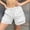 White, variant on WPPGONE Cargo Shorts Women Baggy Lightweight Running Quick Dry Elastic Waisted Drawstring Straight Leg Wide Bottoms Zipper Outdoor Sports Active Shorts with Multi Pockets