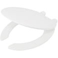thumbnail image 1 of Asiento Wc Urrea Largo Abierto Color Blanco POLIPROPILENO 100% VIRGEN AAA02, 1 of 3