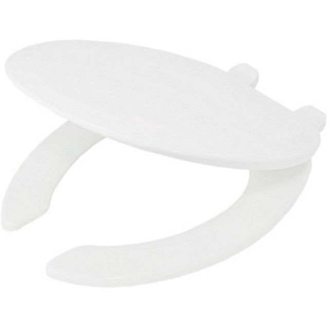 Asiento Wc Urrea Largo Abierto Color Blanco POLIPROPILENO 100% VIRGEN AAA02