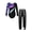 Fairy Navy, variant on Doomiva Kids Girls Gymnastics Ballet Dance Leotard Bodysuit Unitard Jumpsuit with Jogger Pants Set Sport Tracksuit A Star Black&Rose 8