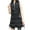 Black, variant on LoyisViDion Coat Women Casual Slim Zippers Sleeveless Zipper Solid Warm Coat Tops Vest Yellow 4(S)