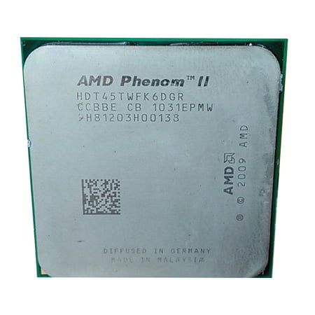 Refurbished AMD Phenom II X6 1045T 2000MHz Socket AM3 2.7GHz Desktop (Best Motherboard For Phenom Ii X6 1100t)
