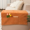 thumbnail image 4 of Vacemry Large Couch Arm Covers, Pet-Resistant Slipcovers with Remote Control Pockets, Non-Slip Sofa Armrest Protectors, Washable Furniture Protector for Living Room, 4 of 8