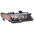 thumbnail image 4 of For 2004-2005 TSX Front Right Headlight Amber, Black, Clear Plastic V, 4 of 5