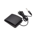 thumbnail image 2 of For 6.35mm Interface Compact Sustain Pedal Universal Pedal Bottom Anti-slip Silent for Musical Instruments Portable Folding Piano Electronic Keyboard Electronic Foldable Drum, 2 of 6