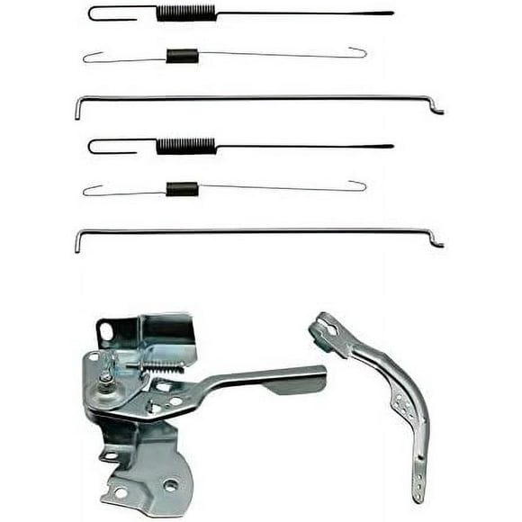 GX160 GX200 196cc 212cc Throttle Control Assembly Kit, Lever Arm and Plate Base, Governor Link Rod, Return Springs, Carburetor Spring Linkage for Honda Clones Predator 212 GX160