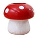 thumbnail image 1 of Fiudx Jarrón de Hongos, Decoración de Cerámica con Puntos Esmaltados, Maceta de Resina, Centro de Mesa para Bodas, para Uso En Hogar y La Oficina, Regal Duradero y de Calidad, Belleza para Todo El Añ, 1 of 6