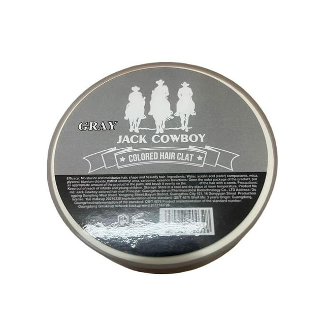 Cire Capillaire Temporaire Jetable 100g pour Fêtes, Festivals Temporaire