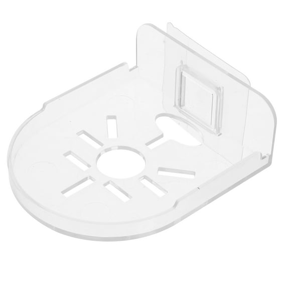 Mini Wall Shelf Small Floating Shelves for Camera Bathroom Stick on Adhesive Junction Box Baby Acrylic 2 Pcs