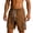 Brown, variant on Zylanna Men's Cargo Shorts with Multi-Pocket, Breathable Relaxed Fit Elastic Waist Casual Outdoor Hiking Shorts for Men Brown
