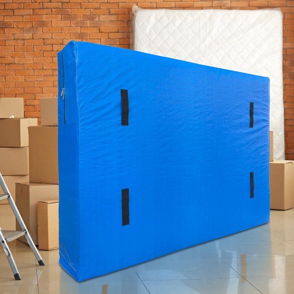 Bolsas de colchón Bag Bag Cierre de cremallera Suministros reutilizables Cubierta del colchón para el almacenamiento en movimiento para el envío de S