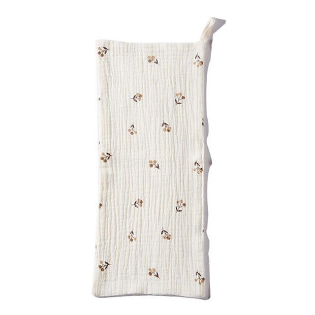 Baby Face-Towel Infant Drool Bib Wash Cloth Cotton Muslin-Handkerchief Skin Friendly Nursing Bib Towel Child Burp Cloths