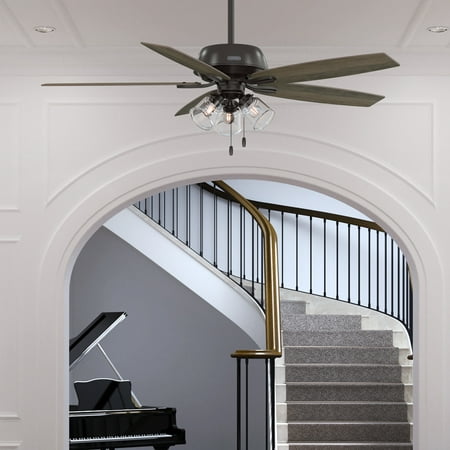 

Hunter 60 inch Dondra Noble Bronze Ceiling Fan with LED Light Kit and Pull Chain