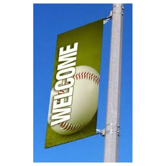 18" Street Light Pole Banner Bracket