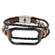thumbnail image 1 of Pulsera de Reloj Inteligente ANGGREK Ajustable Correa de Cuero de PU Compatible con Redmi Band 2, 1 of 8