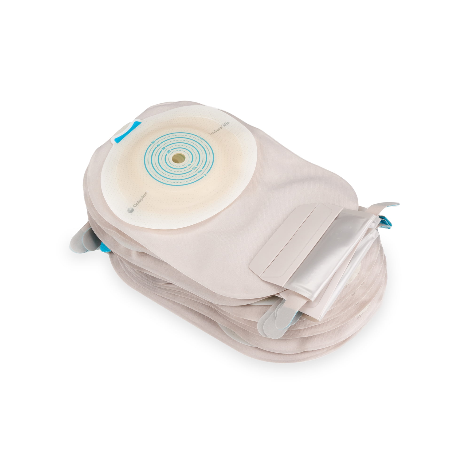 SenSura Mio Convex Ostomy Pouch, Drainable, 3/8 to 2