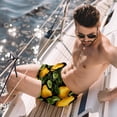 thumbnail image 2 of luoweisi Men's Beach Shorts Quick Dry Swim Trunks with Mesh Lining Pear XL, 2 of 5
