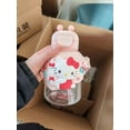thumbnail image 5 of 700ml Sanrio Kuromi Melody Hello Kitty Plastic Bottle Drink Cup Cinnamoroll Pochacco Student Cartoon Large Capacity Water Bottle, 5 of 10