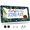 Dark Blue Background, variant on Colorful Butterflies Designs Aluminum License Plate Frame, License Plate Cover for Car Decorative Parts, Rust-Proof Weather-Proof Suitable for All Vehicles 12 "X 6"