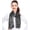 Black, variant on CBC Crown Women's Lightweight Music Notes Theme Silk Feeling 13" x 60" Fashion Novelty Scarf