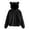 Black, variant on GPOECD Hoodies for Women Cute Fuzzy Bear Shaped Hoodie Coat With Ears And Warm for Cozy Casual Style Womens Casual Tops,Pink,M