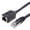 Black-2m, variant on Long Last Networking Extender Cable, Ethernet Extention Cable Cat6 Ethernet Adapter, RJ45 Male to Female Connectors