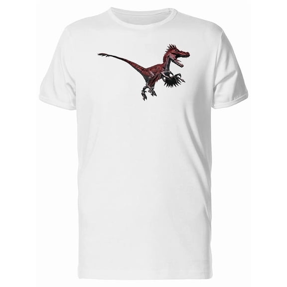 Illustration Of A Velociraptor T-Shirt Men -Image by Shutterstock, Male Medium