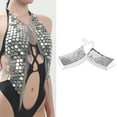 thumbnail image 4 of Body Chain Tank Top arnés de Cintura cuello Halter plata Hugo, 4 of 8