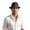 Green, variant on OOOUM Men Mesh Fedora Hat Solid Band Decor Breathable Straw Hat Lightweight Travel Beach Vacation Sun Hat White
