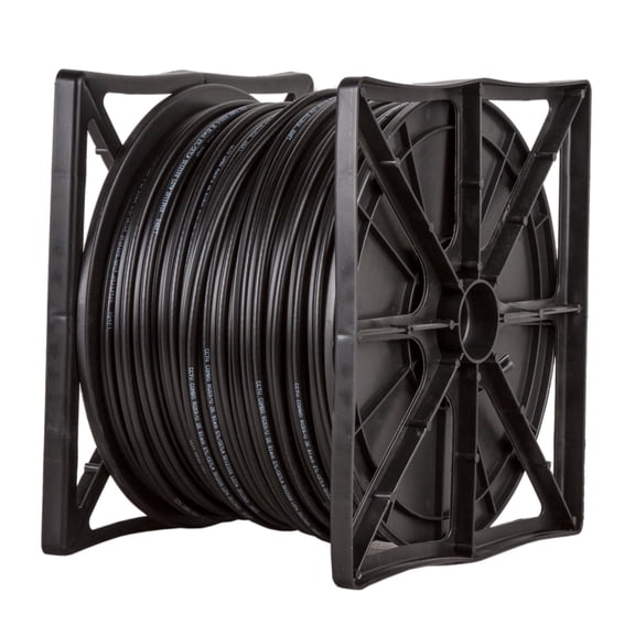 Five Star RG59 Siamese Coaxial Cable 500 ft, 20AWG Video   18/2 Power Wire for CCTV Systems, Black