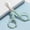 B, variant on Orangide Mini Portable Travel Scissors, Folding Small Scissors Multifunctional for Home Office Camping - Easy to Carry in Purse or Pocket with Safety Lock