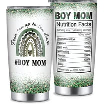 Gifts for Boy Mom from Son, 20oz Insulated Tumbler Mom Gifts Ideas, Mom Birthday Gifts, Christmas Mothers Day Gifts for Boy Mom, Unique Gift Mug for Mom, Boy Mom Gifts Cup