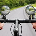 thumbnail image 3 of Espejos de bicicleta Zulema 2x Espejo retrovisor montado en manillar Ajustable a prueba de golpes, 3 of 8