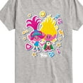 thumbnail image 3 of Trolls - Band Together - Poppy Viva Stickers - Toddler and Youth Short Sleeve Graphic T-Shirt, 3 of 5
