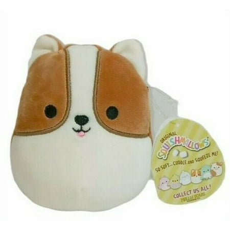 Squishmallows Kellytoy Reginald the Corgi 5 inch Plush