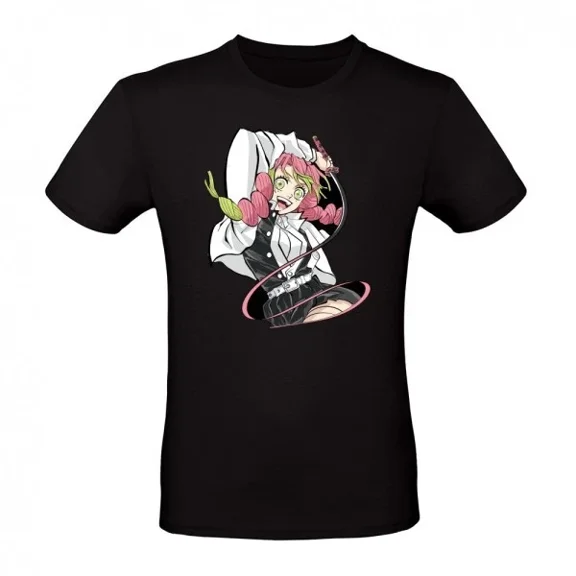 Reprint Rare Anime Kanroji Mitsuri Love Hashira's T-Shirt Size S-5XL, Gift For Friends