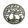 thumbnail image 5 of Zeckos Tree of Life Wall Mounted Garden Hose Hanger Rustic Outdoor Decor, 5 of 6
